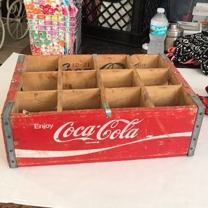 Vintage Coca-Cola Wooden Crate